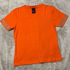 Tommy girls orange t-shirt